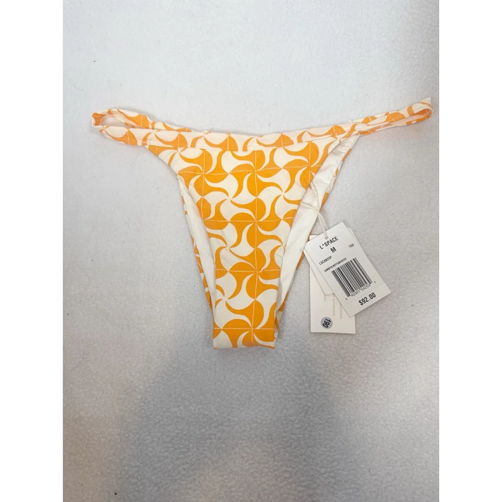 NWT L*Space Camdyn Bitsy Bikini Bottom M $92 - Picture 5 of 7